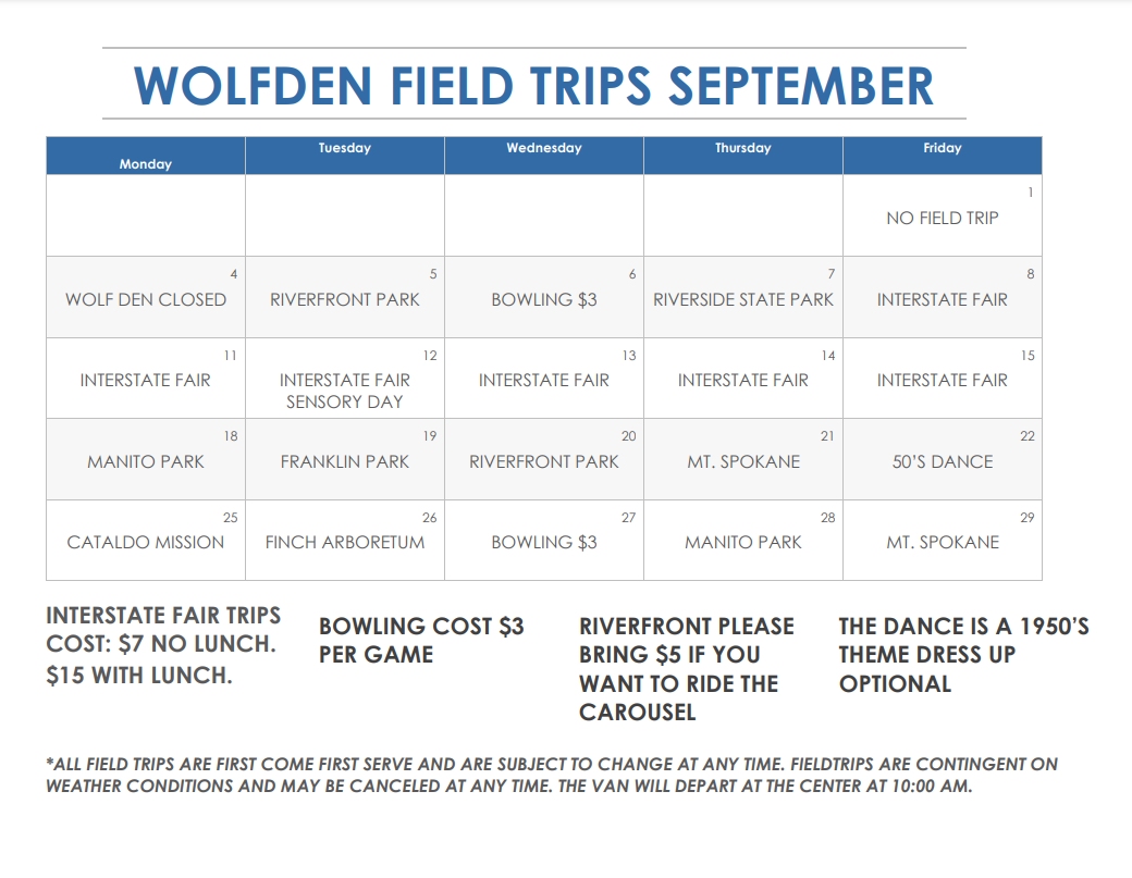 Field Trips